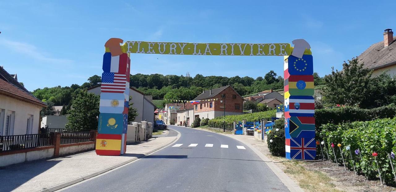Flor'Ever En Champagne Fleury-la-Riviere Exteriér fotografie